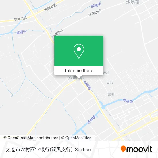太仓市农村商业银行(双凤支行) map
