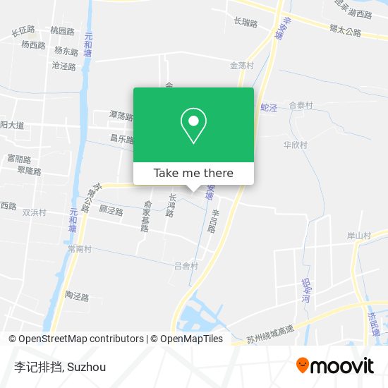 李记排挡 map