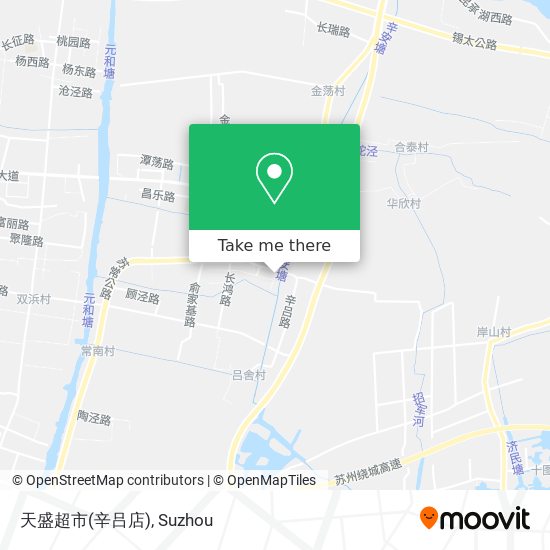 天盛超市(辛吕店) map