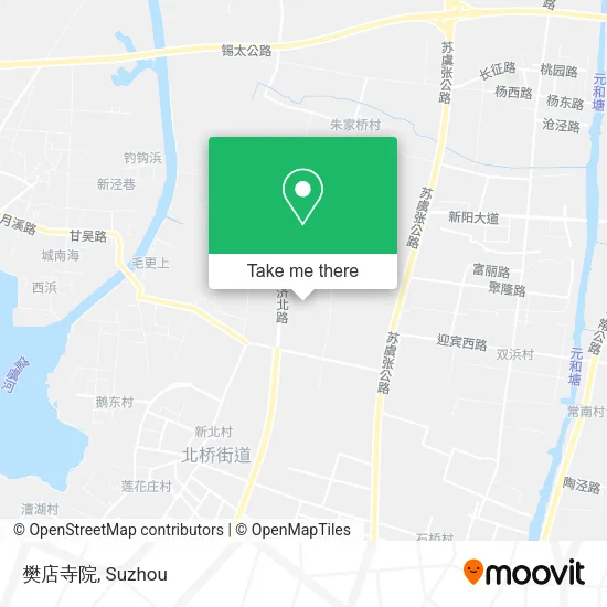 樊店寺院 map