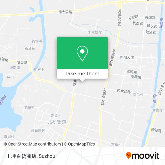 王坤百货商店 map