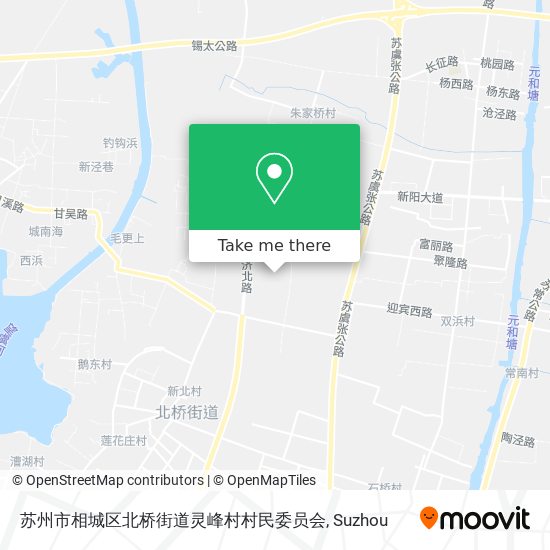 苏州市相城区北桥街道灵峰村村民委员会 map