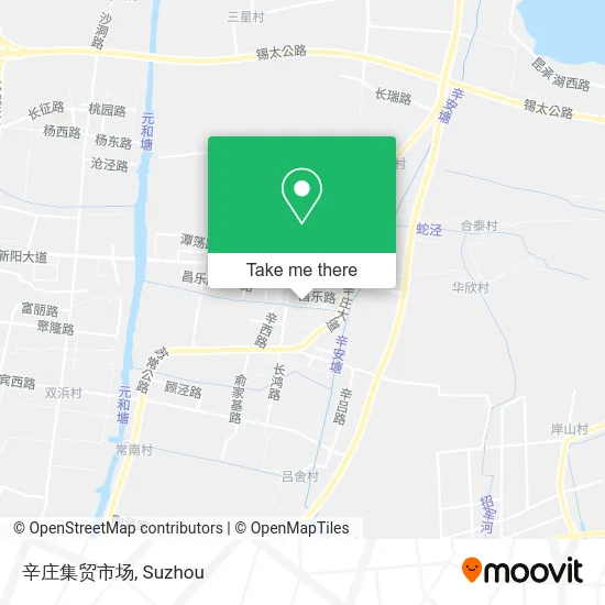 辛庄集贸市场 map