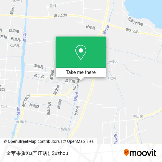 金苹果蛋糕(辛庄店) map