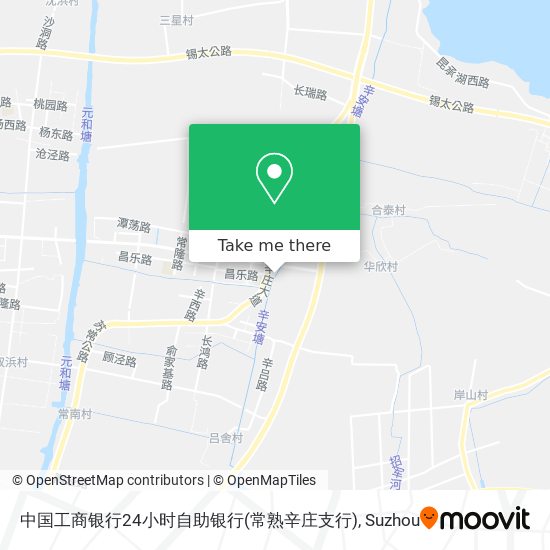 中国工商银行24小时自助银行(常熟辛庄支行) map