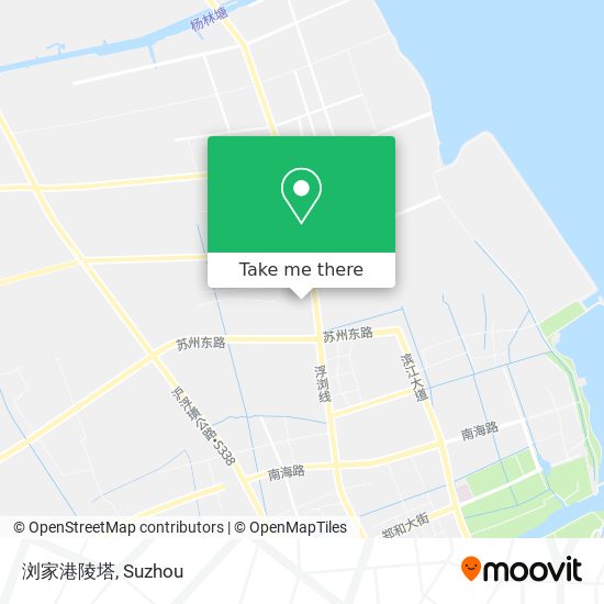 浏家港陵塔 map