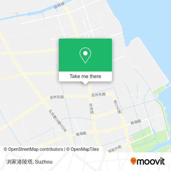 浏家港陵塔 map
