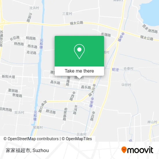 家家福超市 map