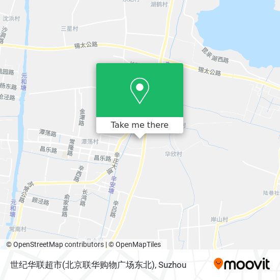 世纪华联超市(北京联华购物广场东北) map