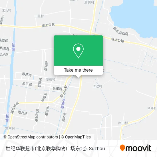 世纪华联超市(北京联华购物广场东北) map