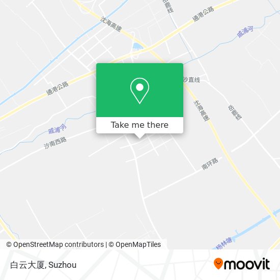 白云大厦 map