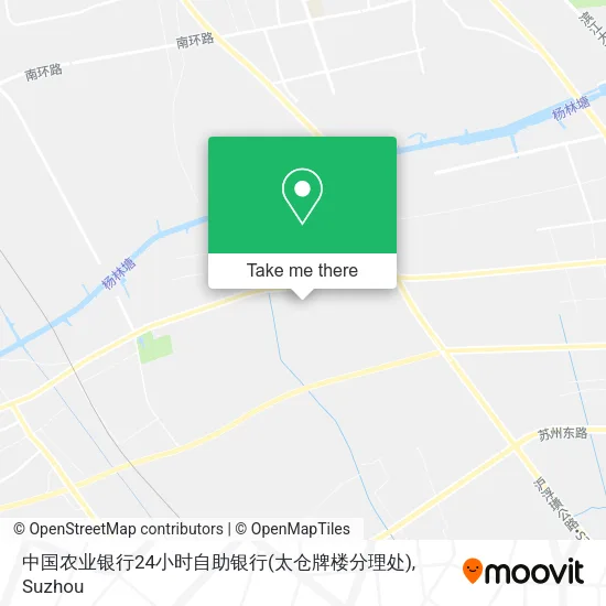 中国农业银行24小时自助银行(太仓牌楼分理处) map