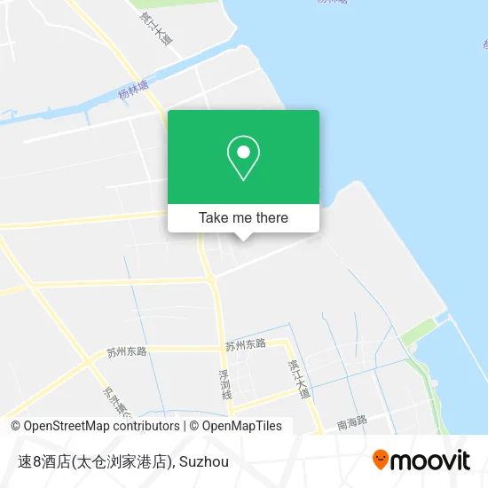 速8酒店(太仓浏家港店) map