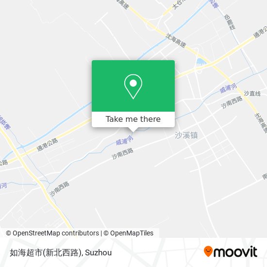 如海超市(新北西路) map