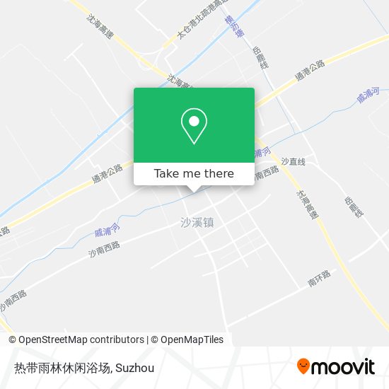 热带雨林休闲浴场 map