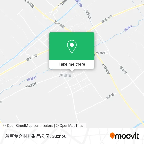 胜宝复合材料制品公司 map