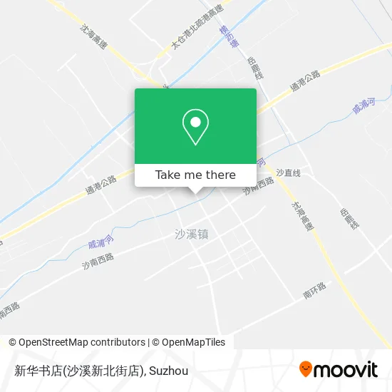 新华书店(沙溪新北街店) map