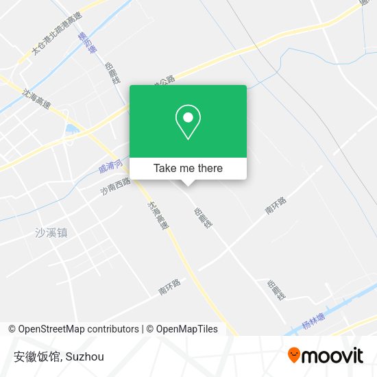 安徽饭馆 map
