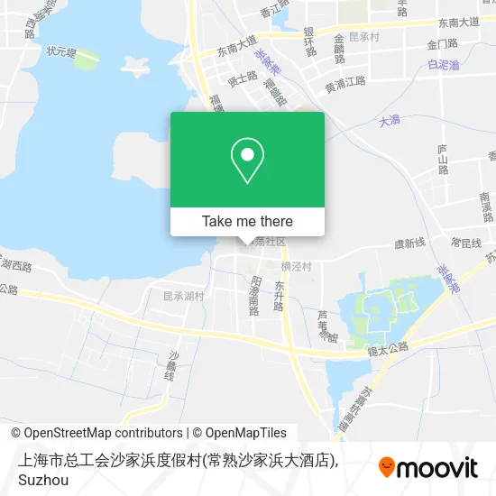 上海市总工会沙家浜度假村(常熟沙家浜大酒店) map