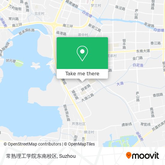 常熟理工学院东南校区 map