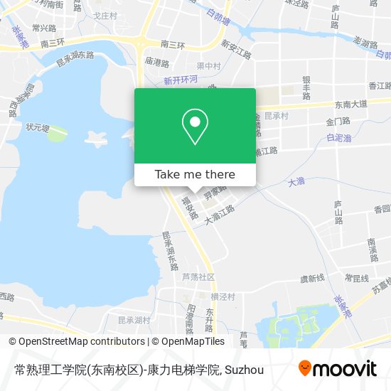 常熟理工学院(东南校区)-康力电梯学院 map