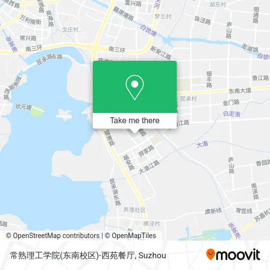 常熟理工学院(东南校区)-西苑餐厅 map