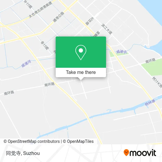同觉寺 map