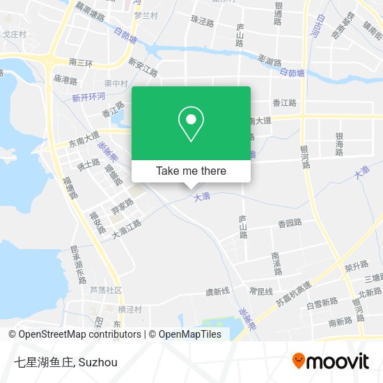 七星湖鱼庄 map