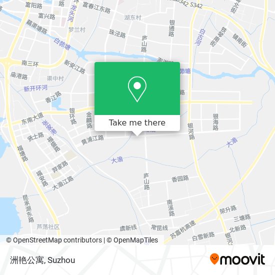 洲艳公寓 map