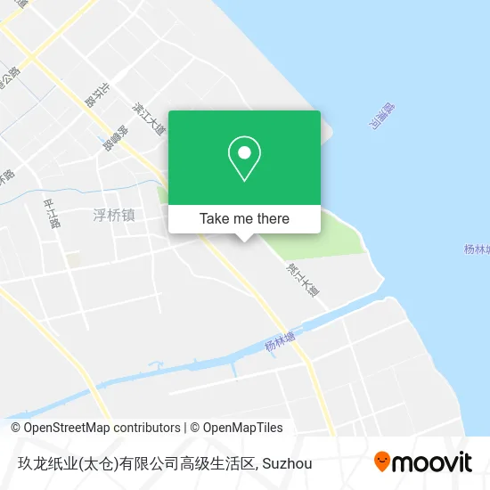 玖龙纸业(太仓)有限公司高级生活区 map