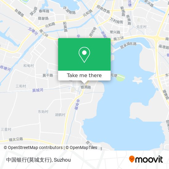中国银行(莫城支行) map