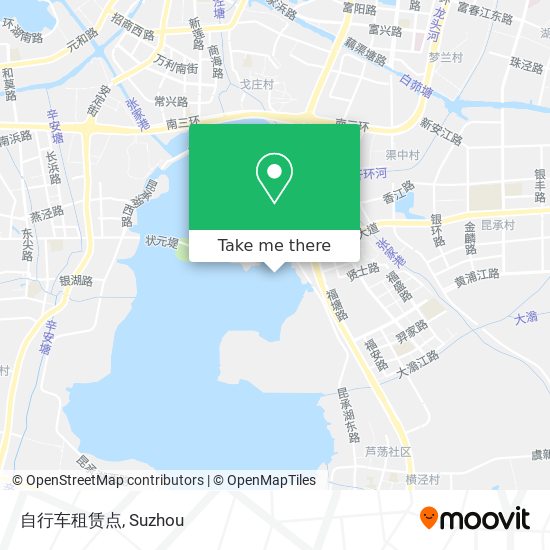 自行车租赁点 map