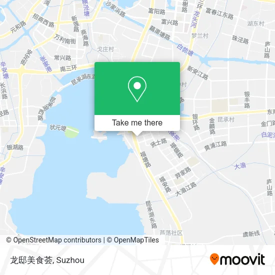 龙邸美食荟 map