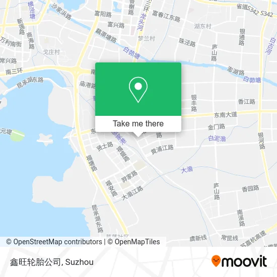 鑫旺轮胎公司 map