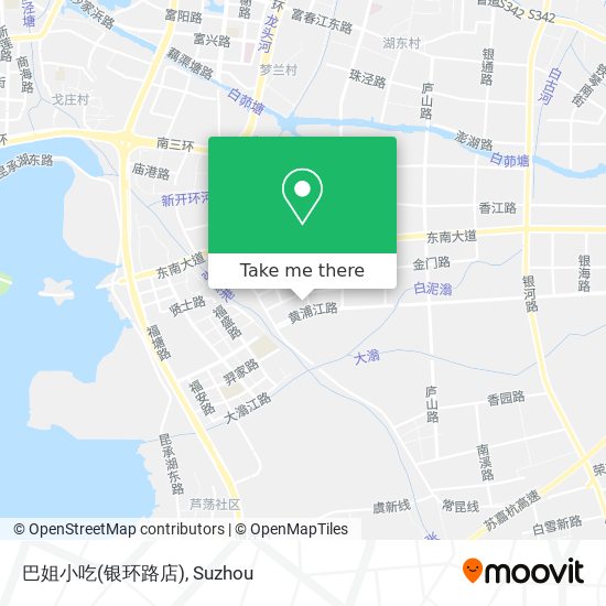 巴姐小吃(银环路店) map