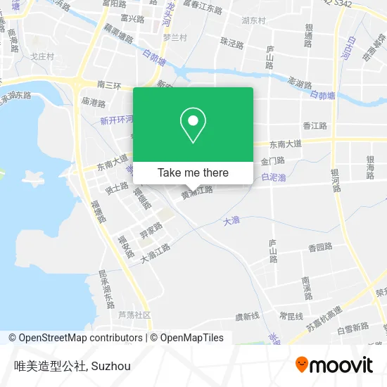 唯美造型公社 map