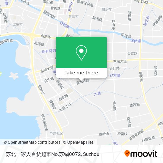 苏北一家人百货超市No.苏锡0072 map