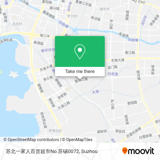 苏北一家人百货超市No.苏锡0072 map