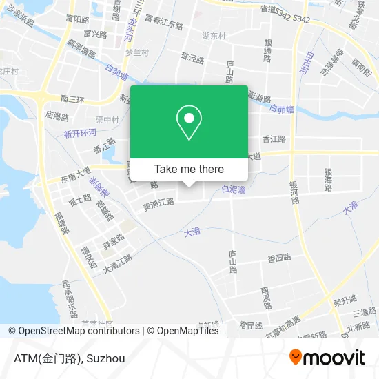 ATM(金门路) map