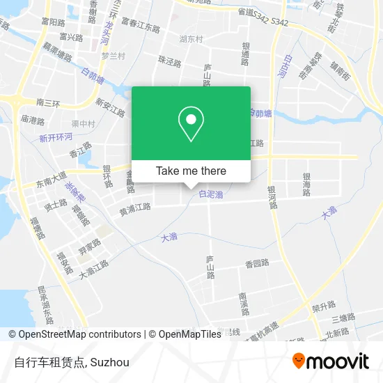 自行车租赁点 map