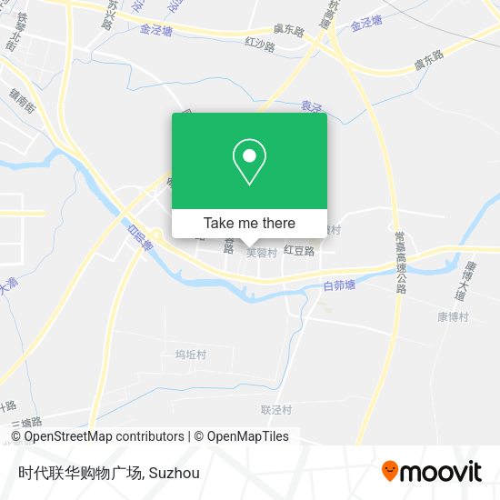 时代联华购物广场 map