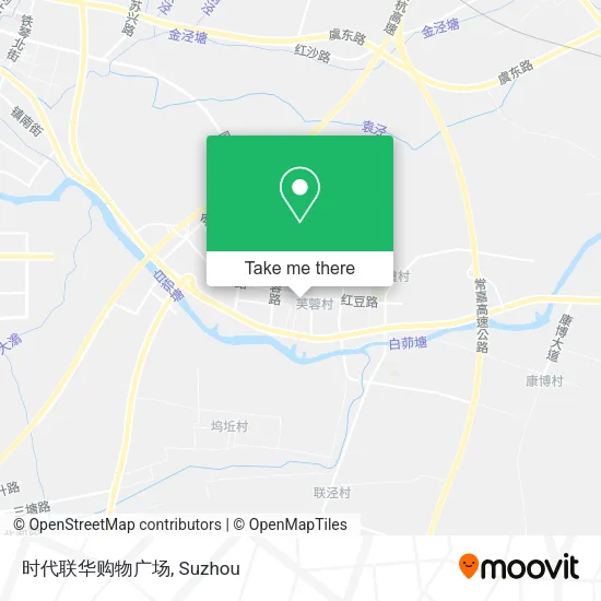 时代联华购物广场 map