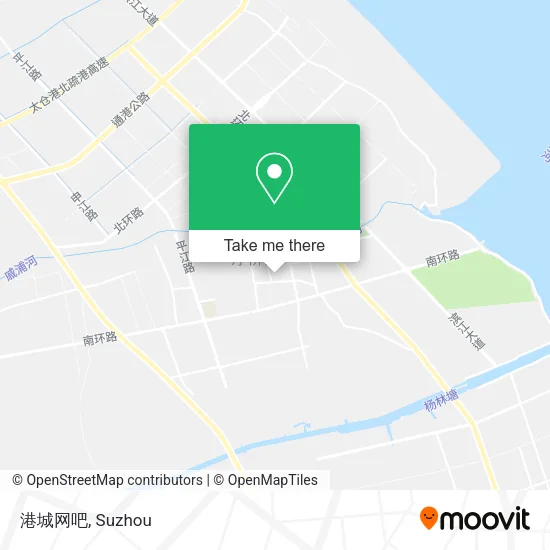 港城网吧 map