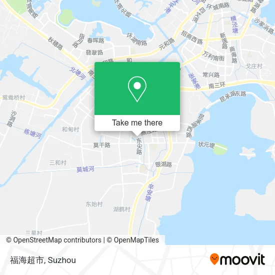 福海超市 map