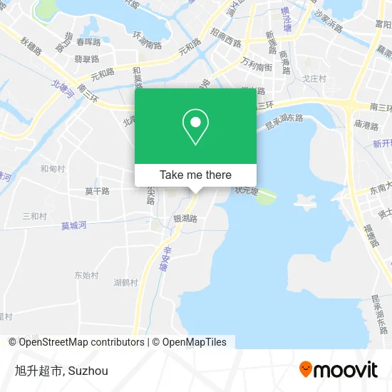 旭升超市 map