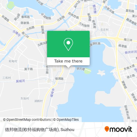 德邦物流(欧特福购物广场南) map