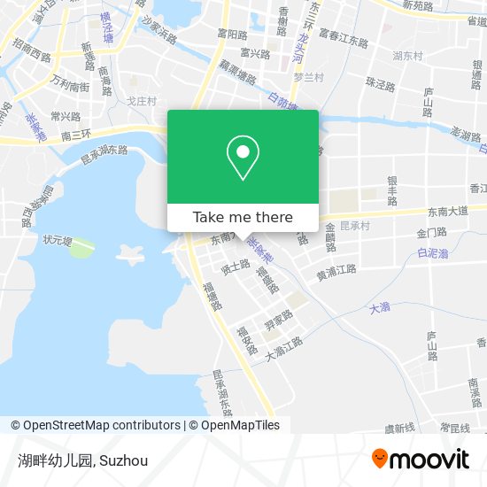 湖畔幼儿园 map