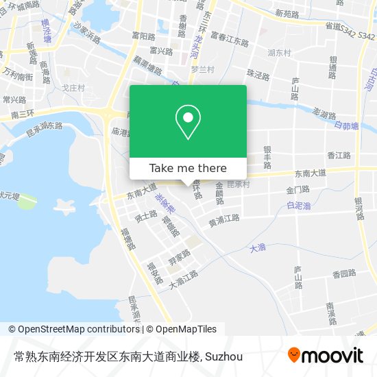 常熟东南经济开发区东南大道商业楼 map