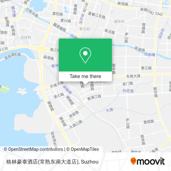 格林豪泰酒店(常熟东南大道店) map