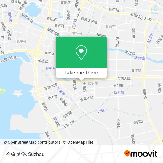 今缘足浴 map